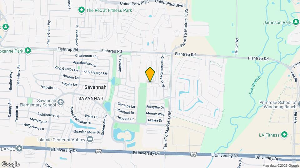 1701 Kennessaw Dr Map and Location Details