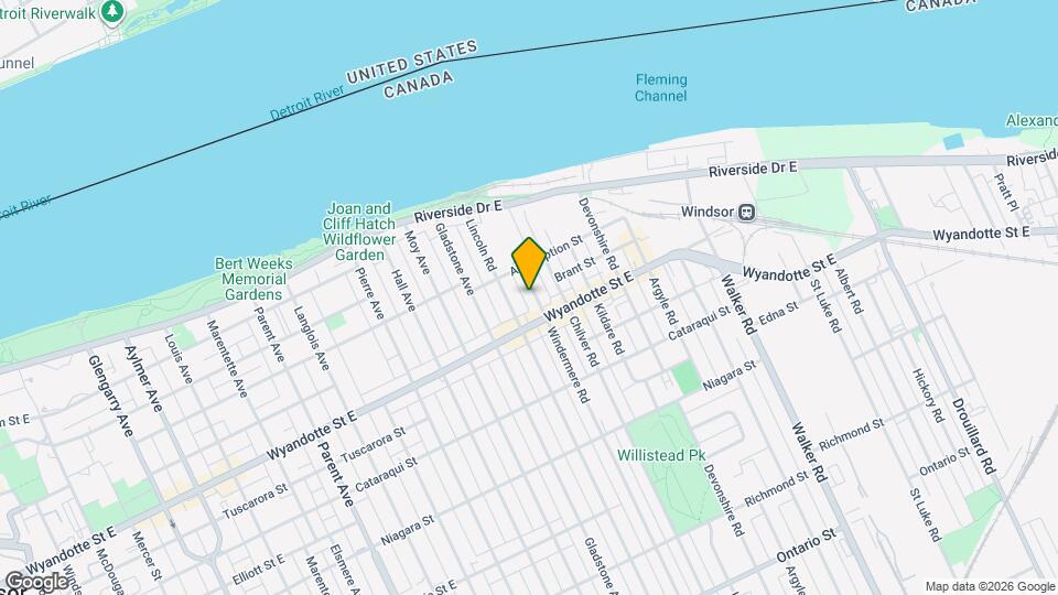 521 Windermere Rd Map and Location Details