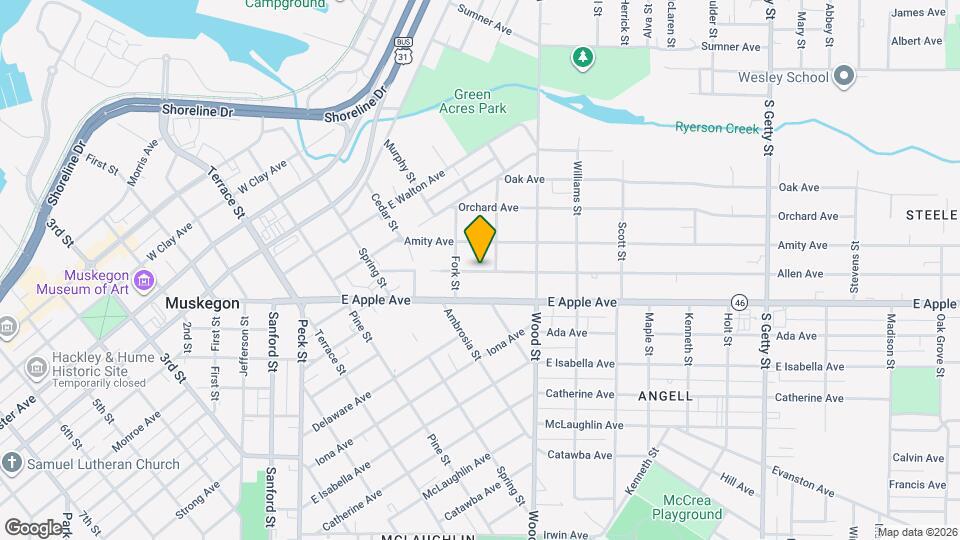 310 Allen Ave Map and Location Details