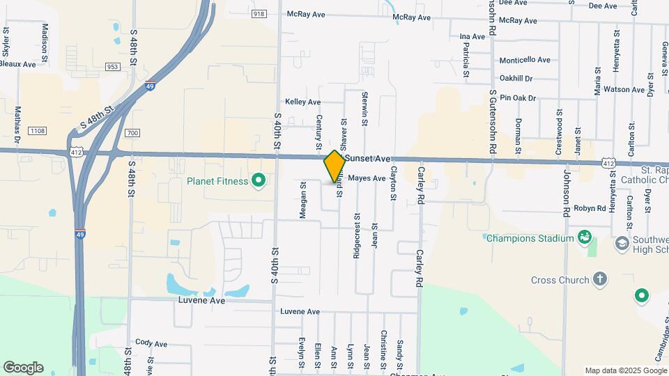 3675 Mayes Ave Map and Location Details