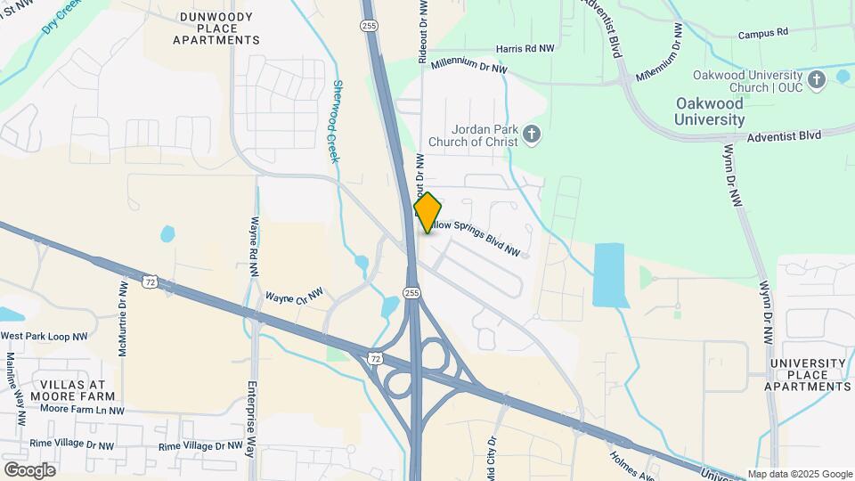 1105 Sandy Springs Rd NW Map and Location Details