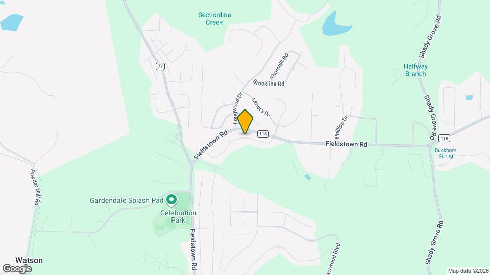 1397 Woodridge Pl Map and Location Details