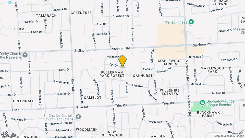 4130 Thorton Dr Mapa y Detalles de la Ubicación