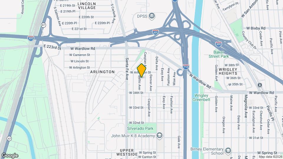 3524 Baltic Ave Mapa y Detalles de la Ubicación