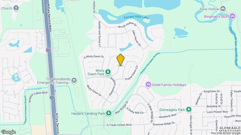 46 Drifting Shadows Cir Map and Location Details