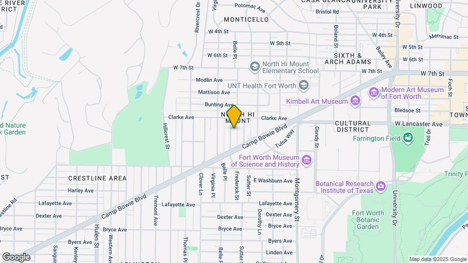 1301 Belle Pl Map and Location Details