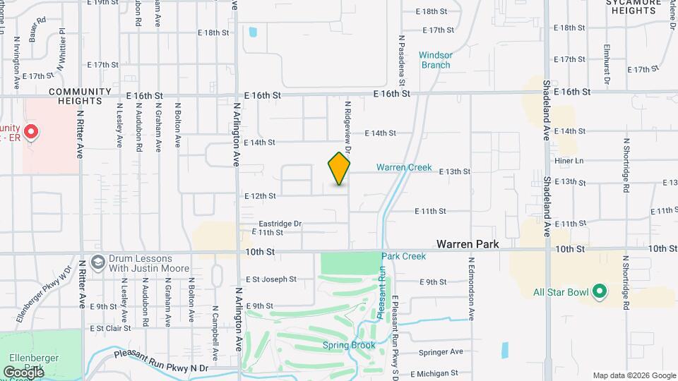 6226 E 12th St Map and Location Details