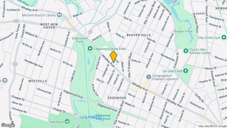 595 Whalley Ave Map and Location Details
