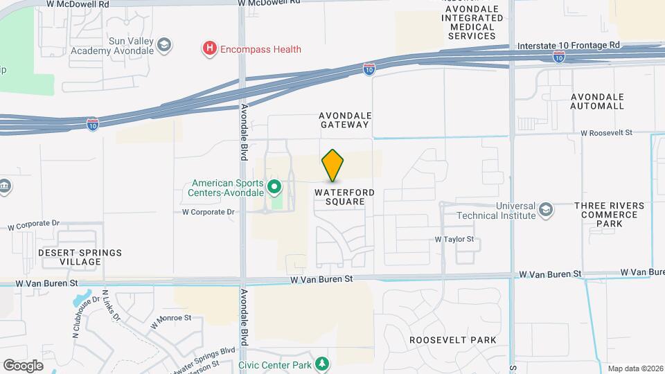 11214 W Baden St Mapa y Detalles de la Ubicación