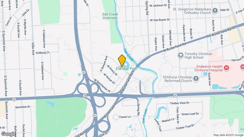 1 Elm Creek Dr Map and Location Details