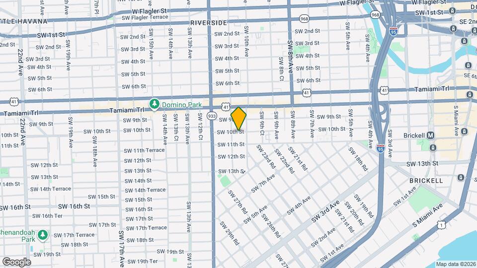 1032 SW 10th St Map and Location Details