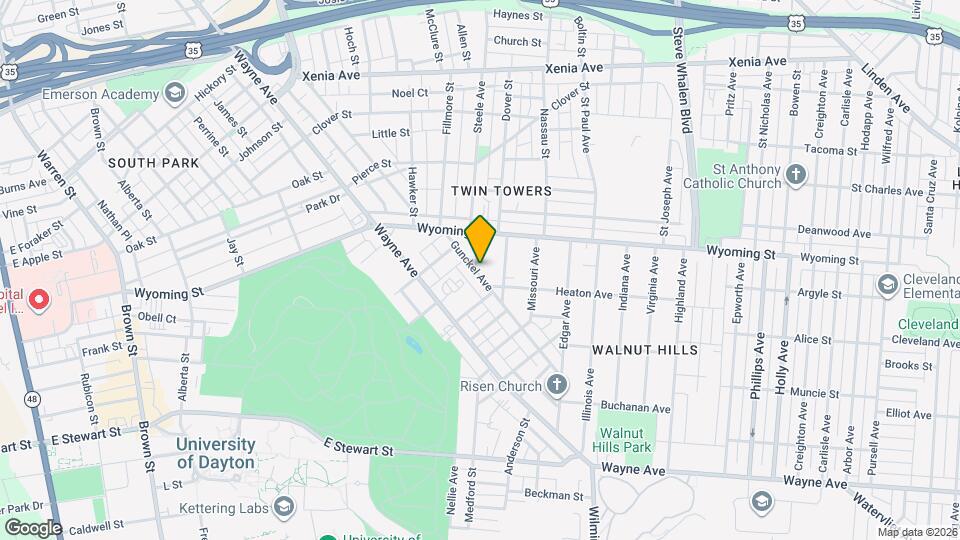 1040 Walnut Hill Pl Map and Location Details