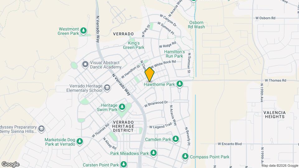 2910 N Clanton St Map and Location Details