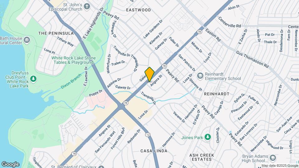 9809 Angora St Map and Location Details
