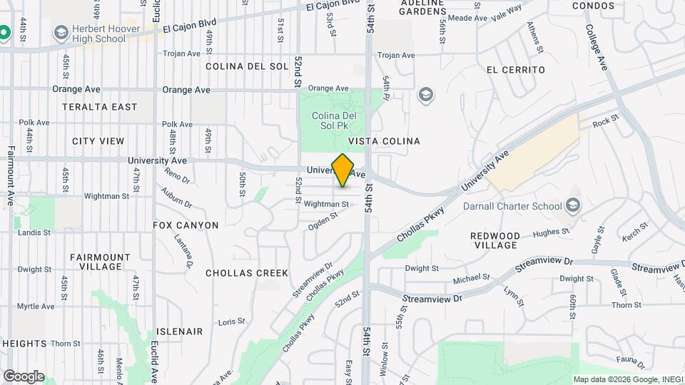 5329 Rex Ave, Unit 5329 Mapa y Detalles de la Ubicación