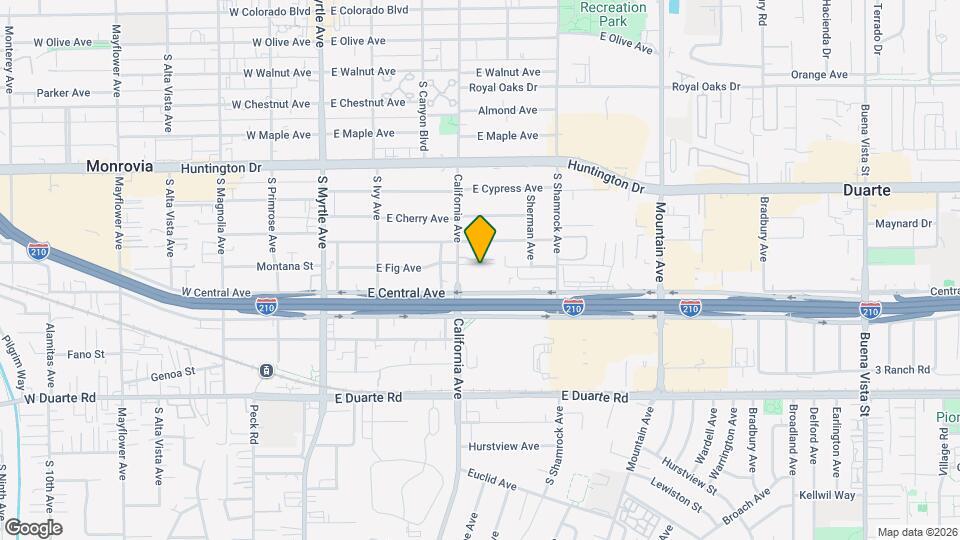 1400 S California Ave Mapa y Detalles de la Ubicación