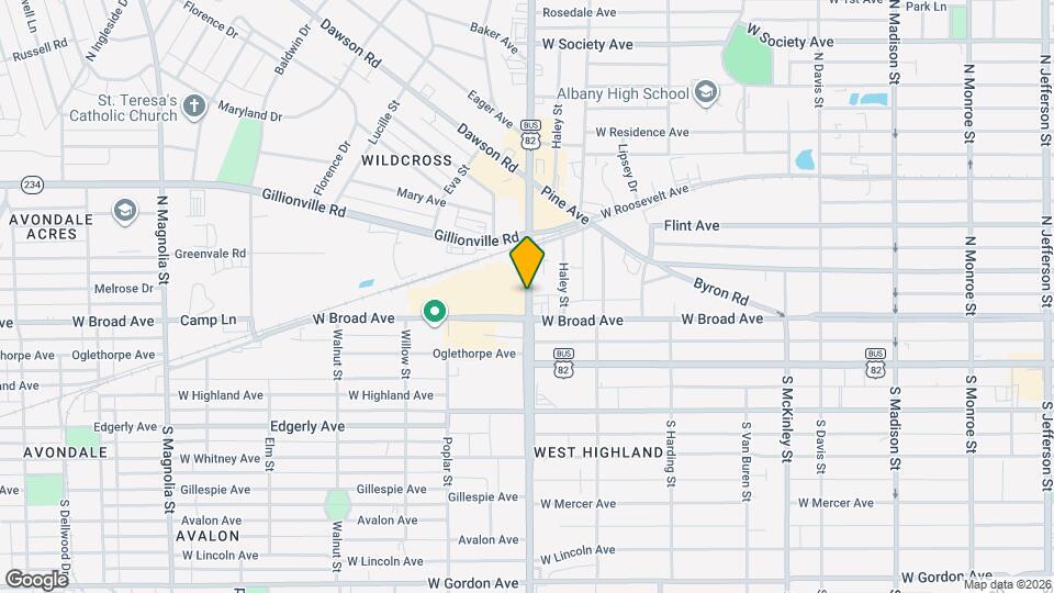 413 Vick St Map and Location Details