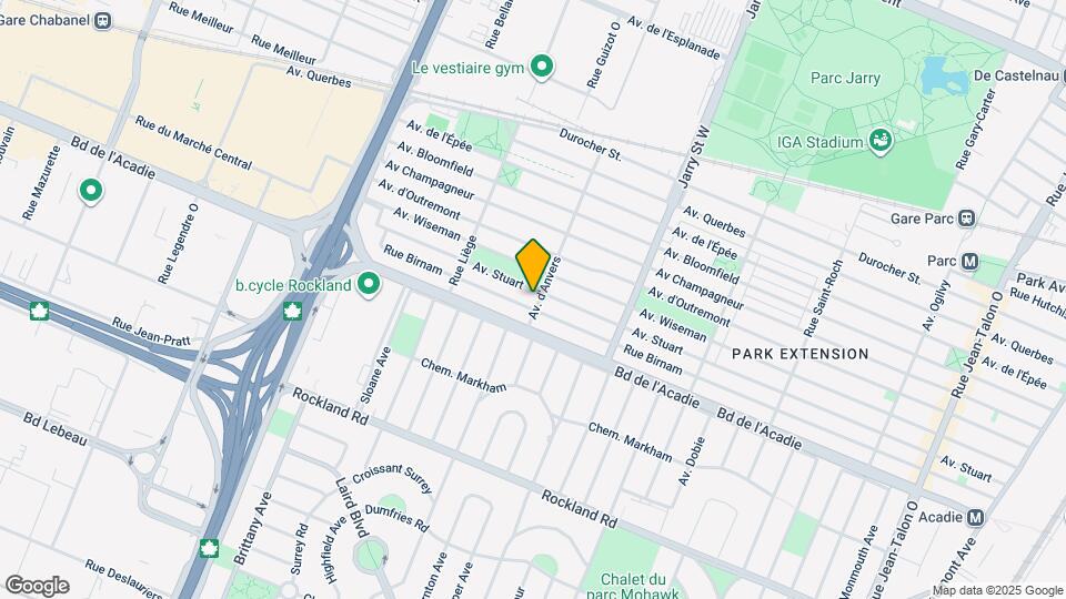 955 D'anvers Av Map and Location Details