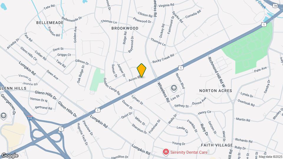 3028 Acorn Rd Mapa y Detalles de la Ubicación