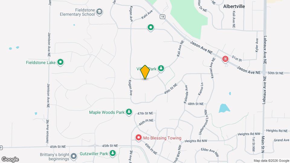 10235 Kali Ave NE Mapa y Detalles de la Ubicación