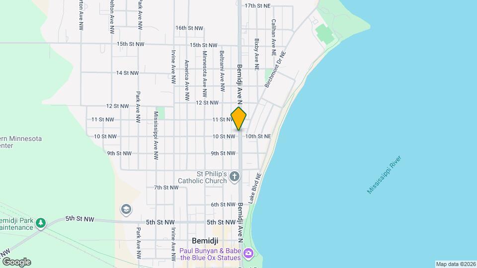 1019 Bemidji Ave N Map and Location Details