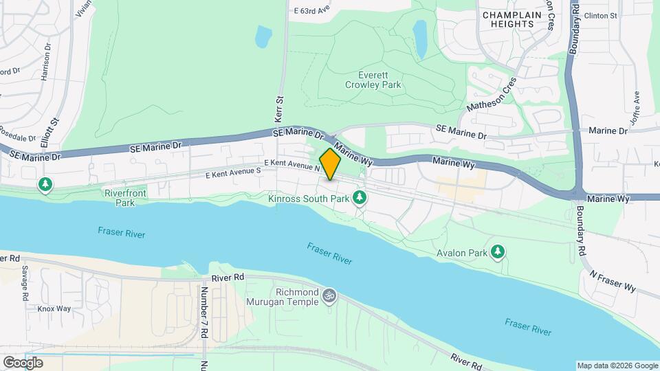 Riverwalk Map and Location Details