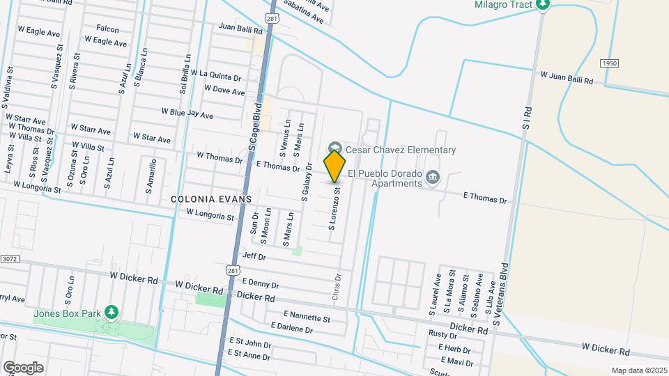 316 Ricky Ave Map and Location Details