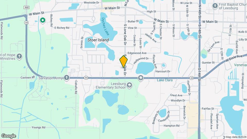 811 S Lone Oak Dr Map and Location Details