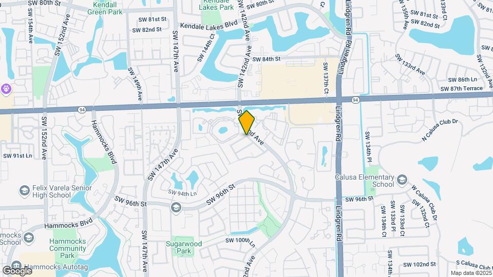 9040 SW 142nd Ct Map and Location Details