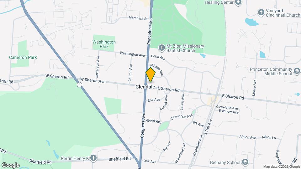 20 E Sharon Rd, Unit Apt. # 1 Map and Location Details