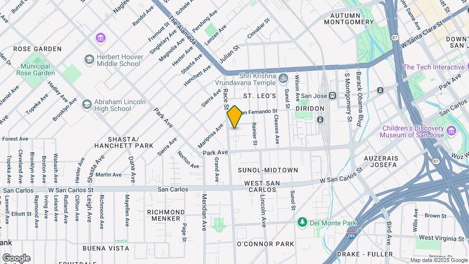 1085 Eugene Ave Mapa y Detalles de la Ubicación