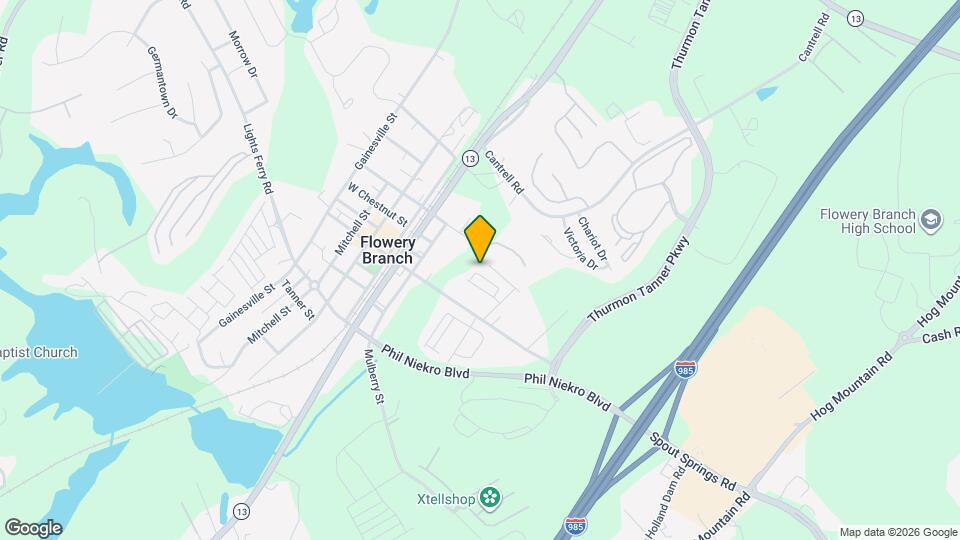 5553 Shallow Branch Dr Map and Location Details