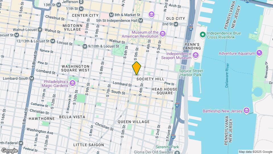 421 Pine St Mapa y Detalles de la Ubicación