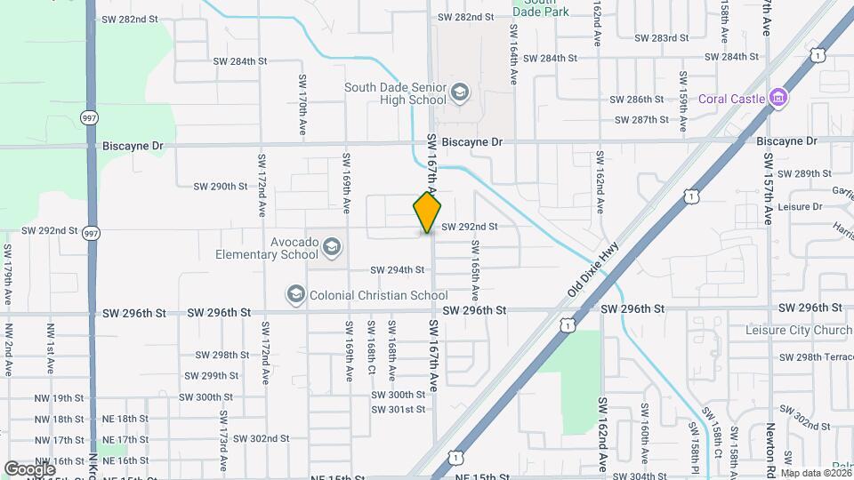 29215 SW 167th CT Map and Location Details