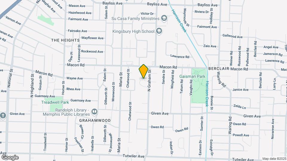 3967 Grahamdale Cir-Unit -B Map and Location Details