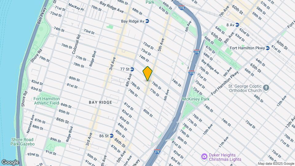 7616 5th Ave Map and Location Details