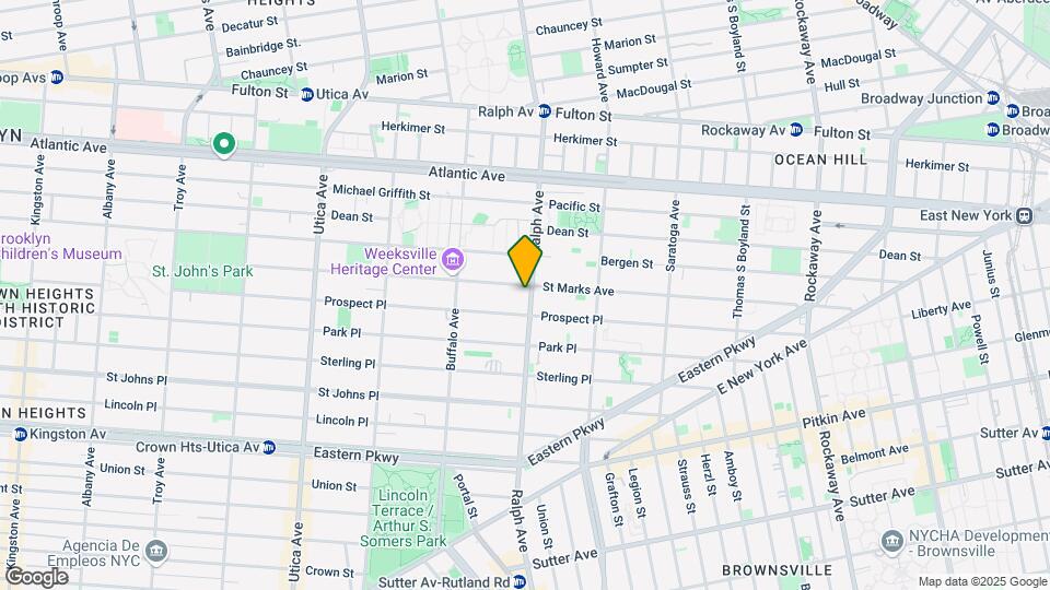 464 Ralph Ave Mapa y Detalles de la Ubicación