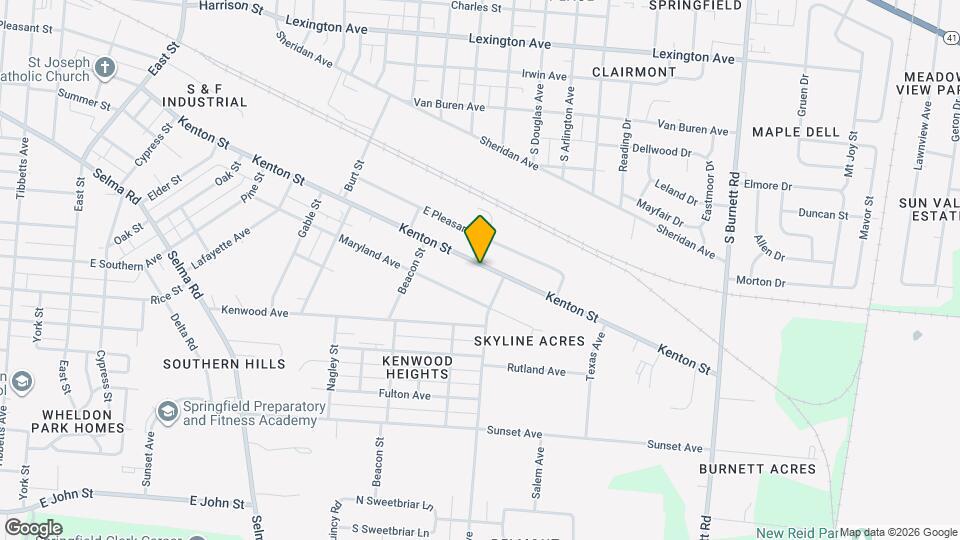 1961-1963-1963 Kenton St Map and Location Details