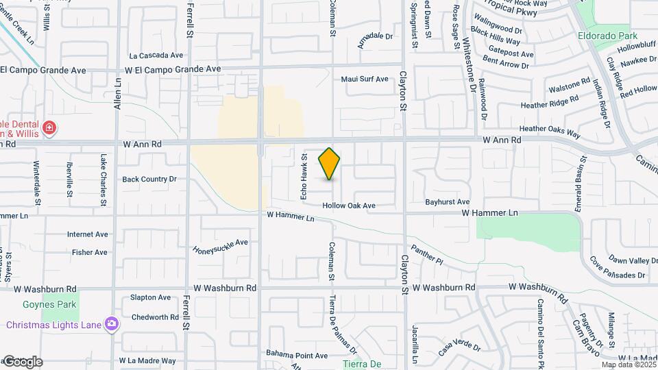5439 Coleman St Map and Location Details