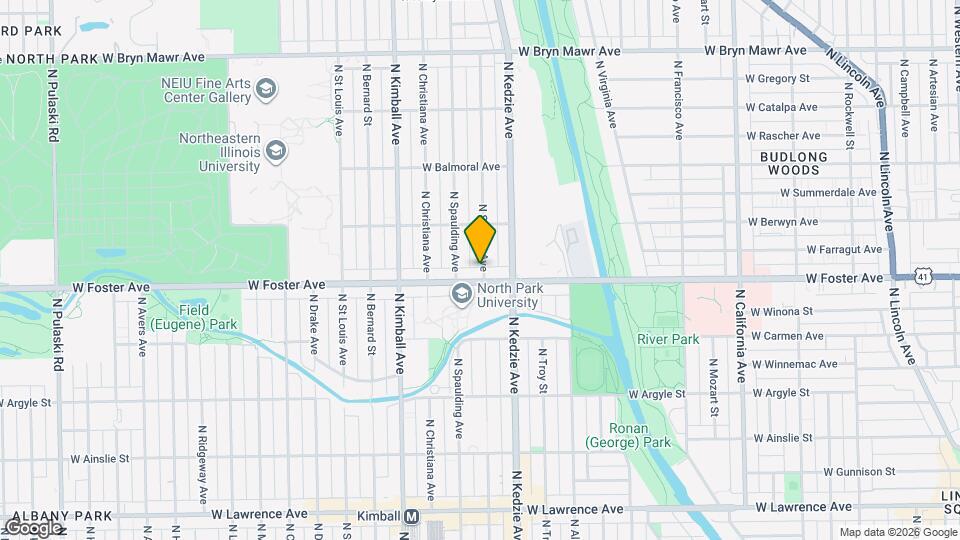 5206 N Sawyer Ave, Unit M08H Map and Location Details