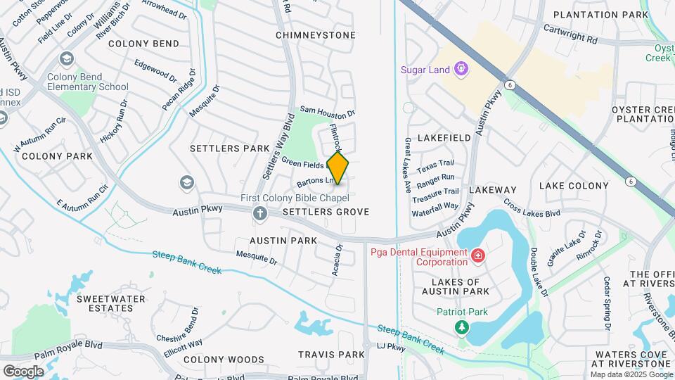 3826 Carya Cir Map and Location Details