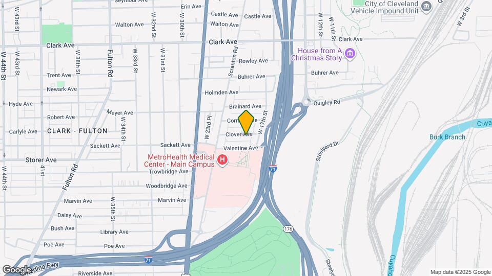 1825 Clover Ave, Unit 2 Map and Location Details