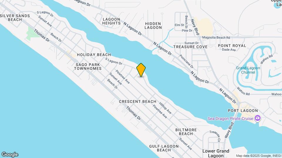 6211 S Lagoon Dr Map and Location Details