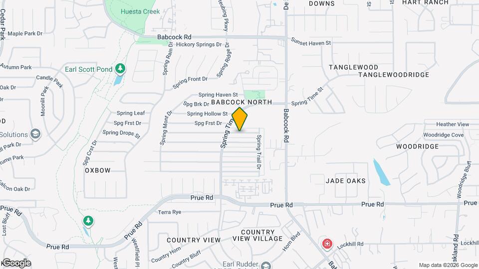 6602 Spring Manor St Map and Location Details