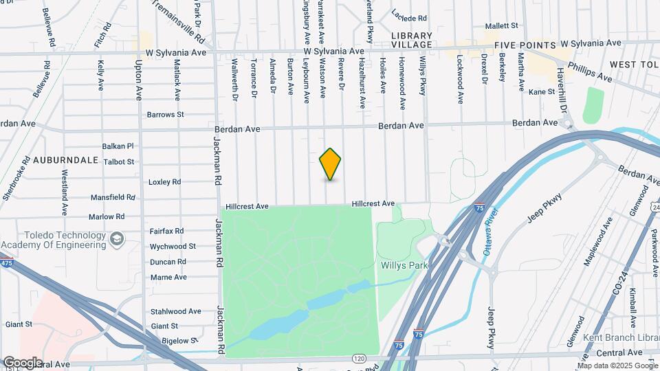 3532 Watson Ave Map and Location Details