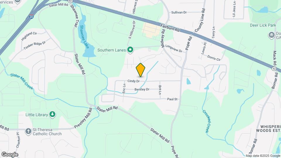 3904 Cindy Dr Map and Location Details