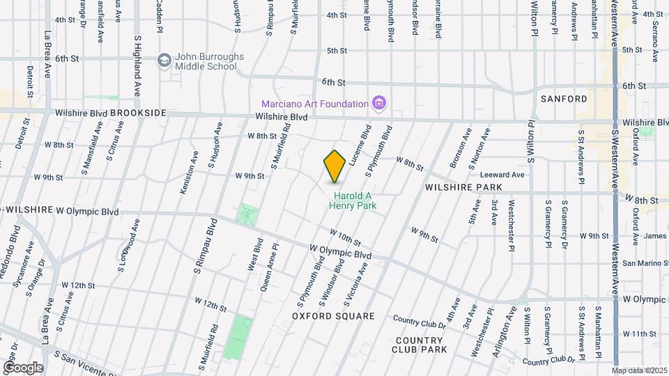 883 S Lucerne Blvd Mapa y Detalles de la Ubicación