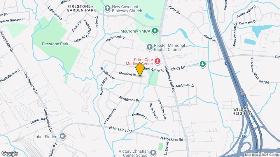 3513 Merrill Pl Map and Location Details