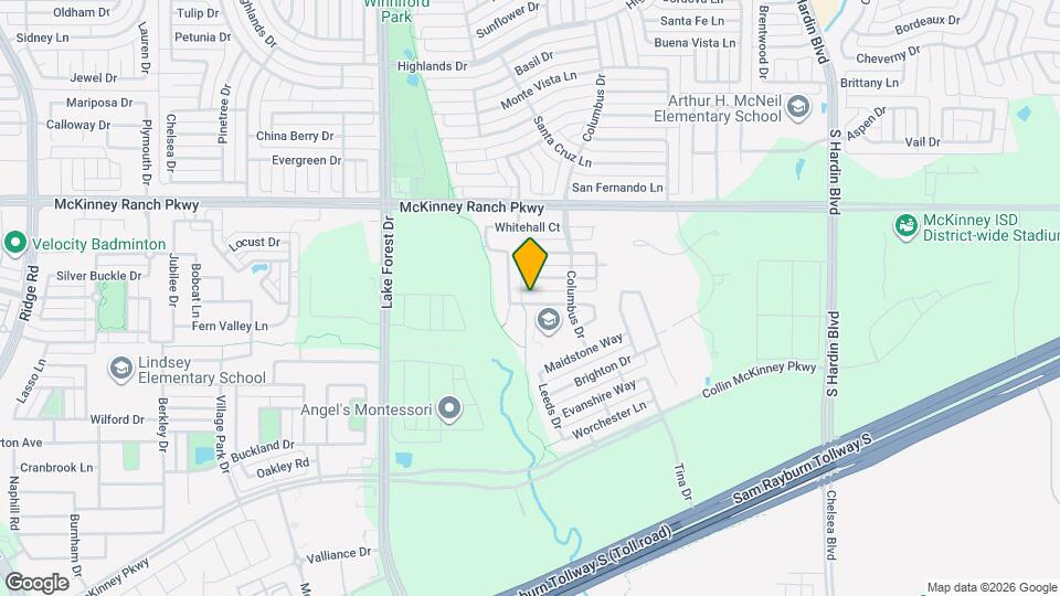 4632 Aylesbury Ct Map and Location Details