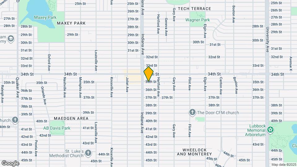 3313 35th St Map and Location Details